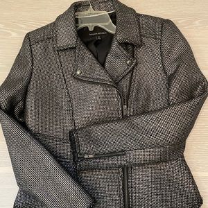 Metallic Bomber jacket,Can be worn as blazer,Nice shine! PERFECT for holidays